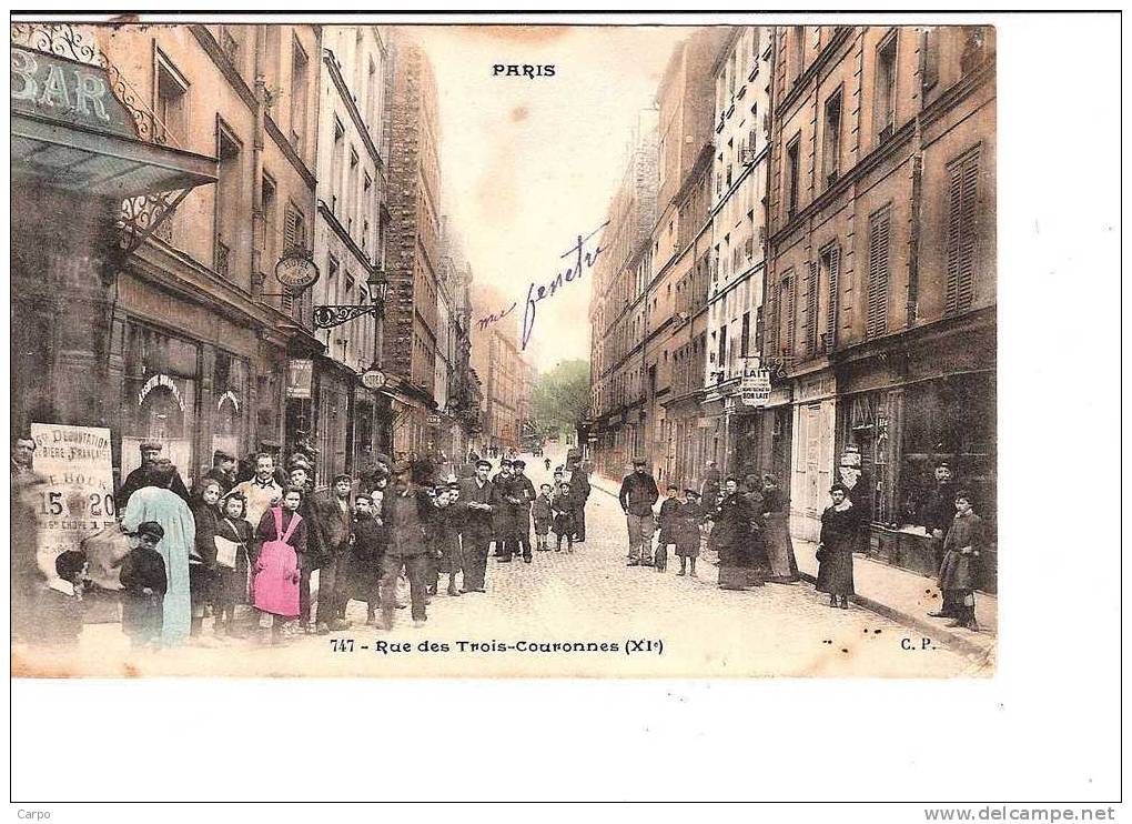 PARIS - Rue Des Trois-Couronnes. - Paris (11)
