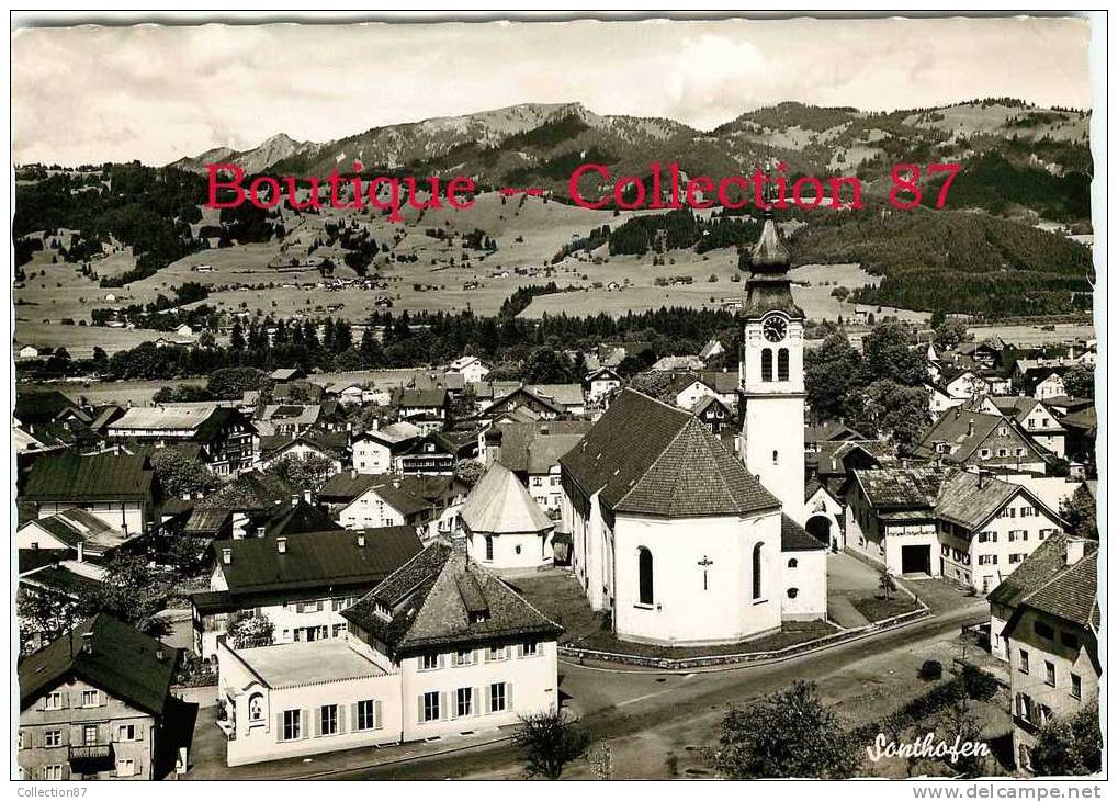 ALLEMAGNE - BAVIERE SONTHOFEN - CENTRE ARMEE ALLEMANDE & CHATEAU SS Des NAZIS - DOS VISIBLE - Sonthofen