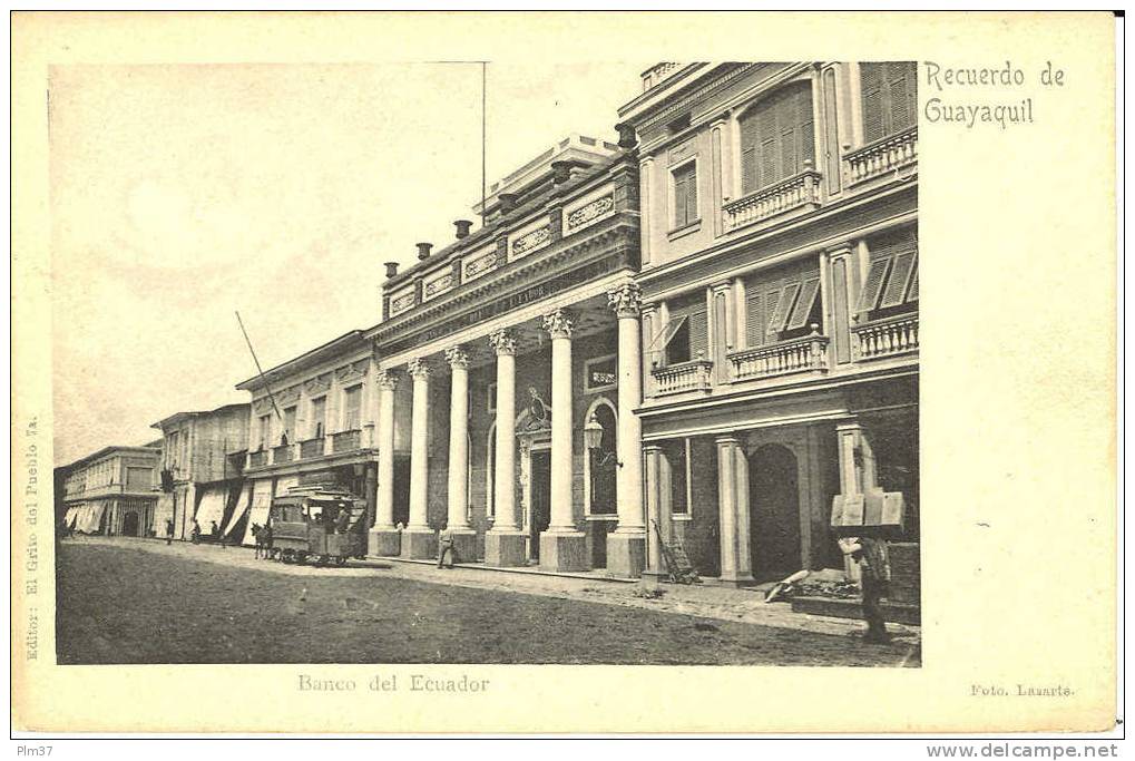 GUAYAQUIL - Banco Del Ecuador - Ecuador