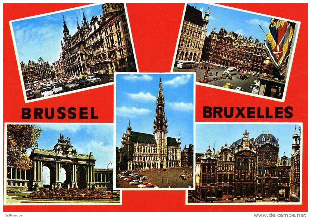 BRUXELLES (divers) - Mehransichten, Panoramakarten