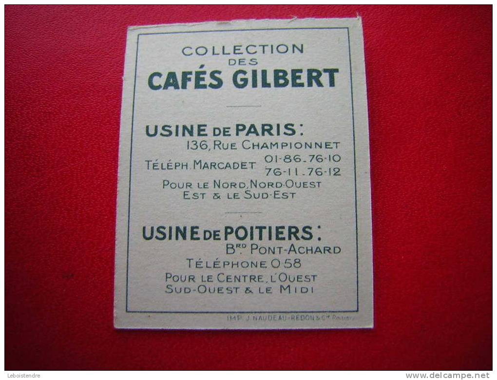 IMAGE COLLECTION DES CAFES GILBERT-SERIE VII  N ° 12- COLONIES FRANCAISES - NOUVELLE-CALEDONIE - Sonstige & Ohne Zuordnung