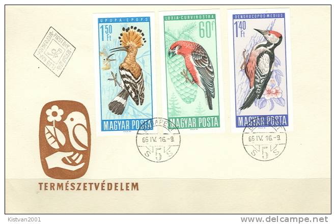 Hungary Imperforated Set On FDCs - Other & Unclassified