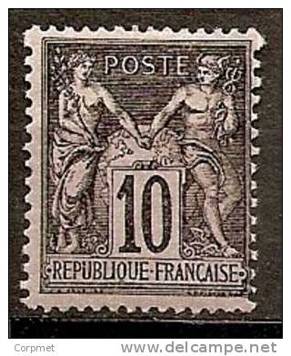 FRANCE - 1898/1900 - Type SAGE -  Type III - Yvert # 103 - MINT (LH) - 1898-1900 Sage (Tipo III)