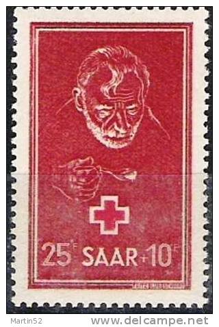 Rotes Kreuz 1950: "Armenspeisung" No.292 ** MNH (Michel 2011 = 34.00 Euro) - Unused Stamps