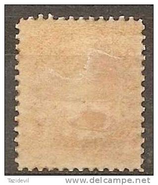 NEW BRUNSWICK - 1863 2c Queen Victoria. Scott 7. Mint Hinged * - Unused Stamps