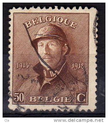 174  Obl  Cob 12.5 - 1919-1920 Roi Casqué