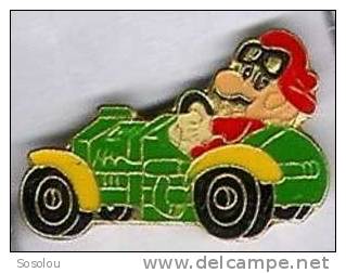 Mario Bross Dans Sa Voiture - Jeux