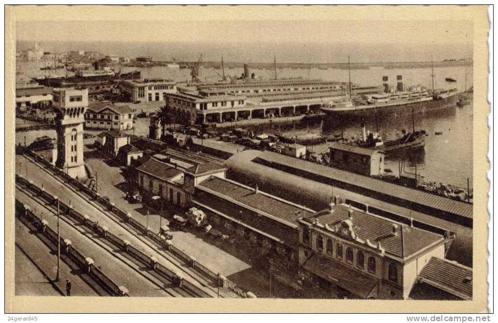 CPSM ALGER (Algérie) - La Gare Maritime - Algeri