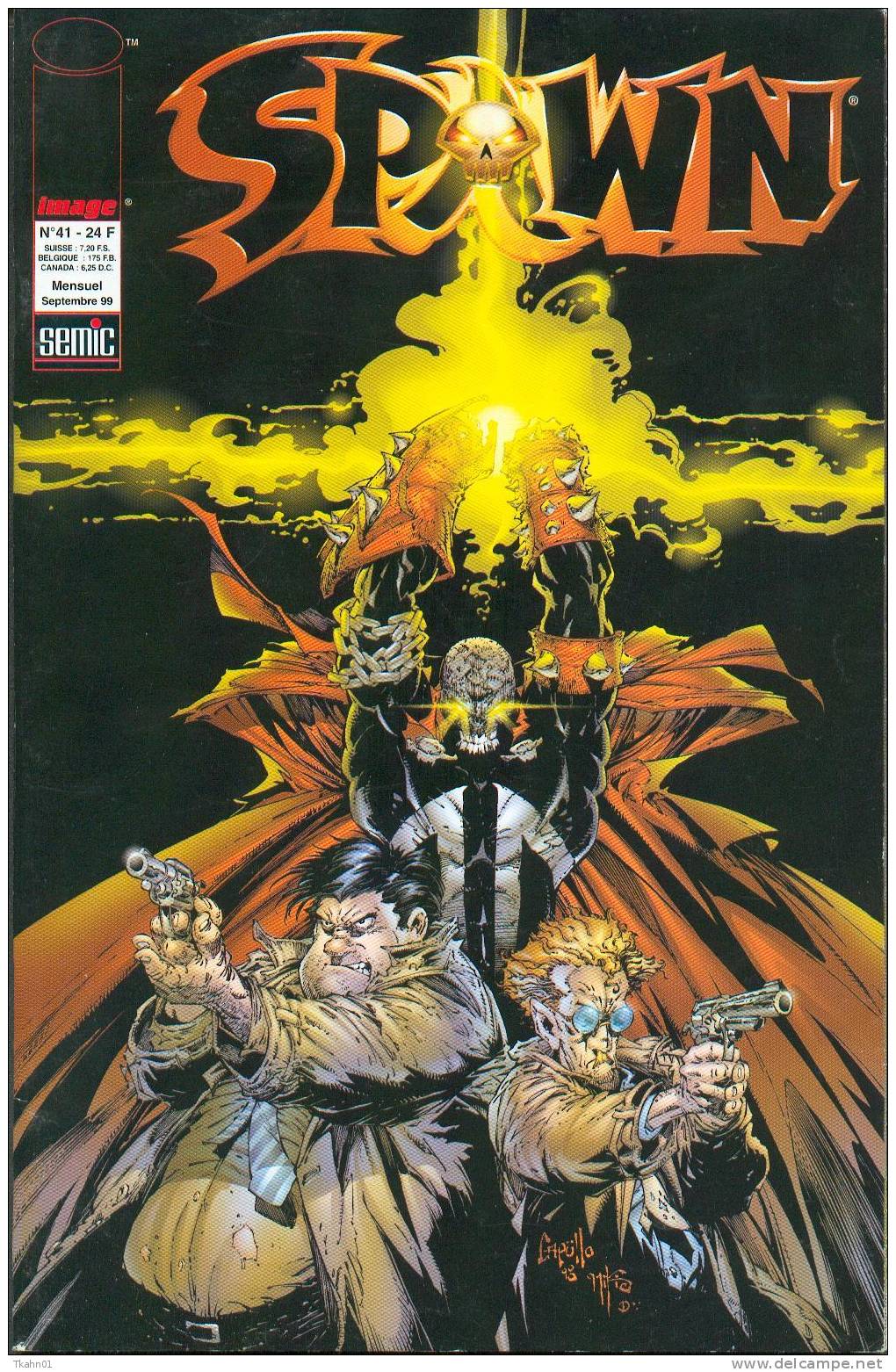 SPAWN  N° 41  IMAGE SEMIC EDITIONS  DE 1999 TTBE - Spawn