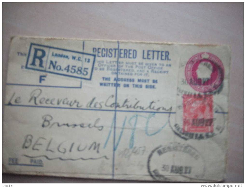 18/457   REGISTERED LETTER - Lettres & Documents