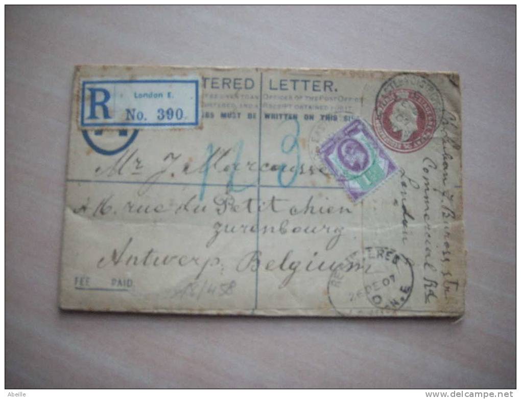 18/458   REGISTERED LETTER - Storia Postale