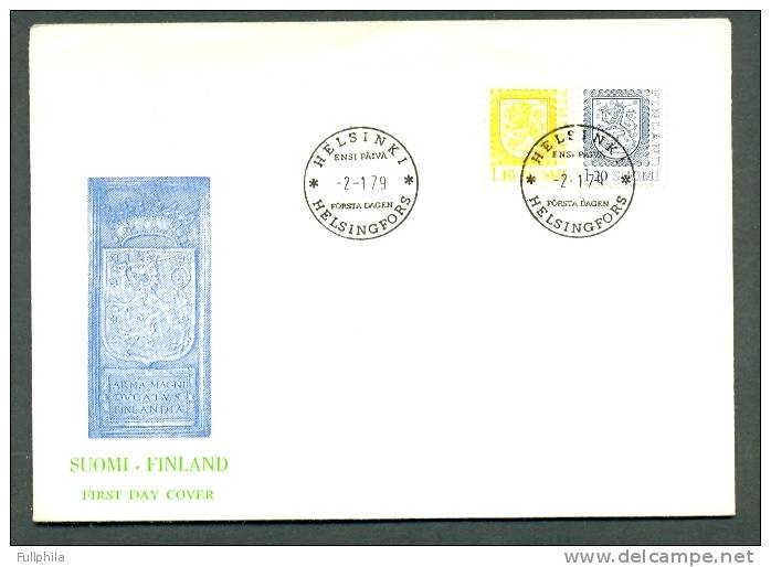 1979 FINLAND DEFINITIVES FDC - FDC