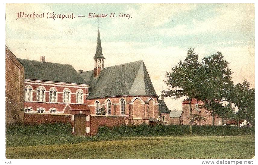 Meerhout : Klooster ---1910 - Meerhout