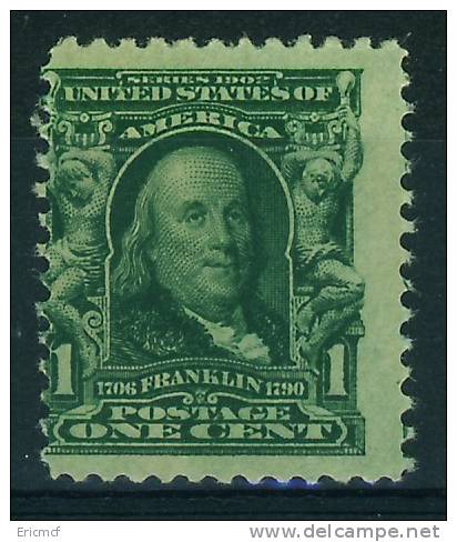 USA 1902 1c Franklin Sc#300 MNH(**) - Nuovi