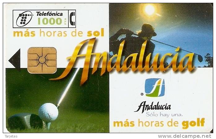 TARJETA DE ESPAÑA DE ANDALUCIA GOLF - Emisiones Básicas