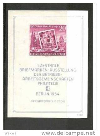 DSP535/ Tag Der Briefmarke 1954, Block 10  ** - 1950-1970