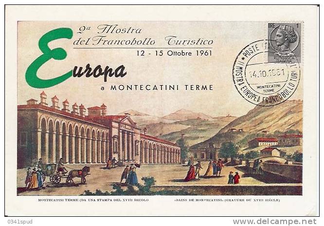 1961  Italia  Montecatini Terme  Europa   Bains De Montecatini - Thermalisme