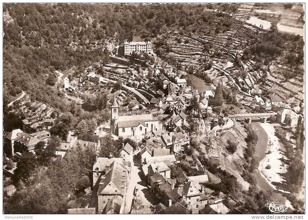 St Laurent D´olt ( Aveyron) Vue Aérienne De L'école Des Peres Blancs, Ed Cim - Other & Unclassified