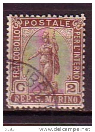 Y8161 - SAN MARINO Ss N°32 - SAINT-MARIN Yv N°32 - Used Stamps