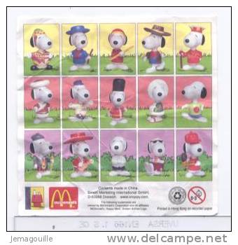 McDonald´s - HAPPY MEAL - Notice Sans Figurine * - McDonald's