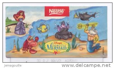 Nestlè - Disney´s - THE LITTLE MERMAID - Notice Sans Figurine * - Disney