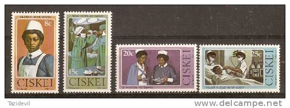 CISKEI - 1982 Nursing. Scott 34-7. MNH ** - Ciskei