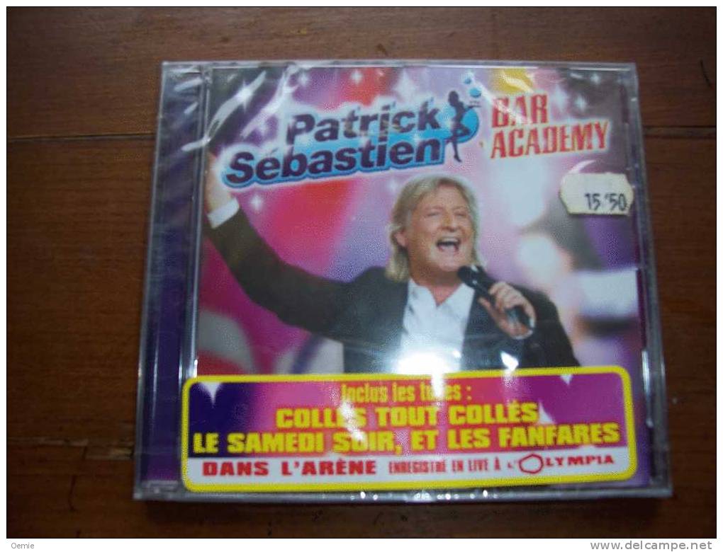 PATRICK  SEBASTIEN   °°°°°   BAR  ACADEMY     Cd    14  TITRES - Humor, Cabaret