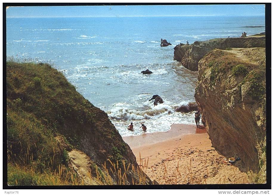 CPM  Animée  BRETIGNOLLES SUR MER  Rochers Du Tré-Neuf - Bretignolles Sur Mer