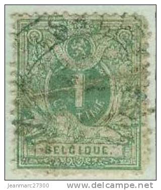 Belgique - YT 26 Oblitéré - 1869-1888 Lion Couché