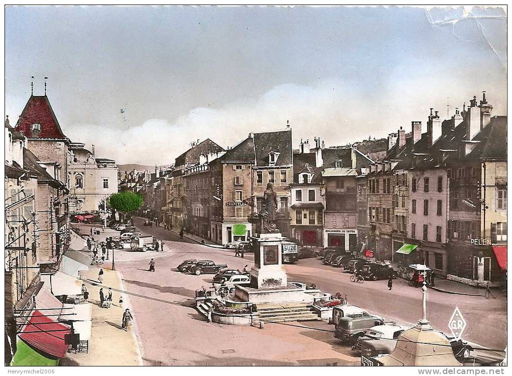 Lon Le Saunier, La Place De La Liberté - Lons Le Saunier