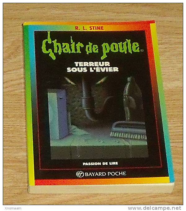C01 - R. L. Stine - Chair De Poule - 21 - Terreur Sous L'evier - Fantastic