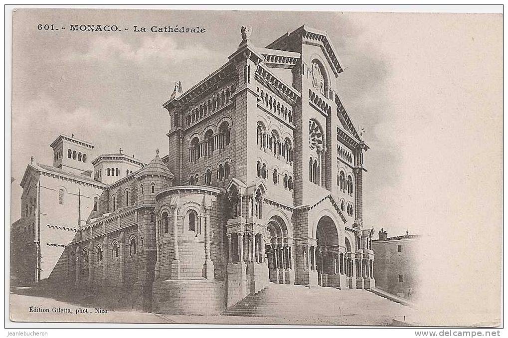 C  .P. A   ( MONACO   " La Cathédrale   " Carte Comme Neuve     ) - Kathedraal Van Onze-Lieve-Vrouw Onbevlekt Ontvangen