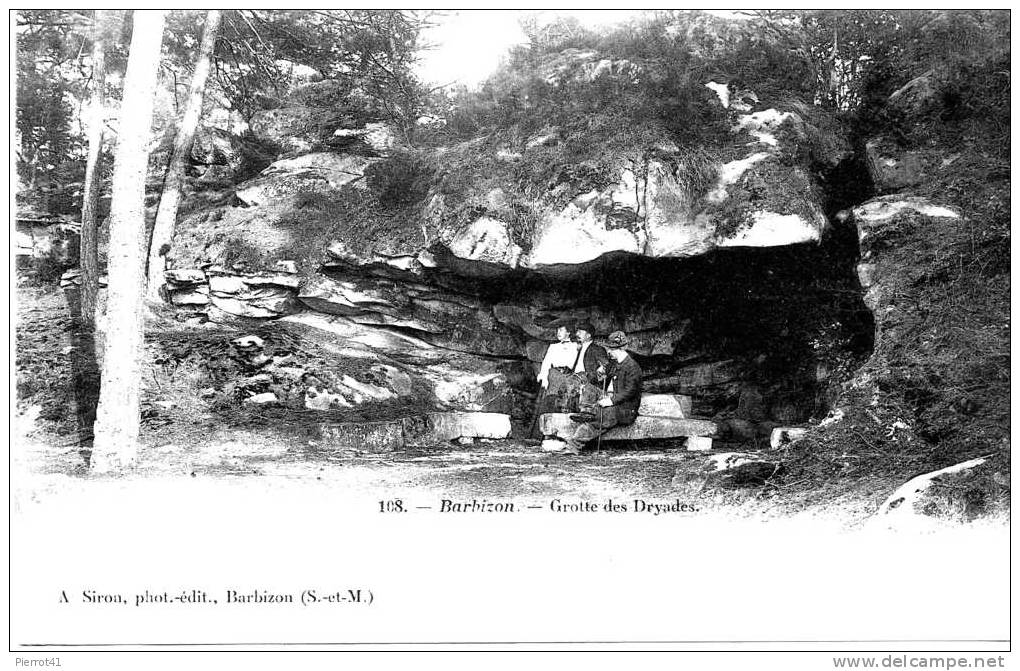 BARBIZON - Grotte Des Dryades - Barbizon