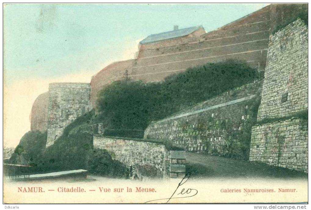 Namur - Citadelle - Vue Sur La Meuse - Namur