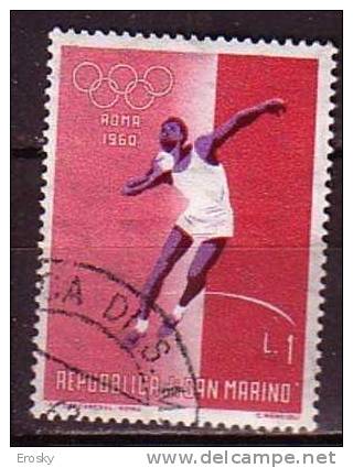 Y8401 - SAN MARINO Ss N°520 - SAINT-MARIN Yv N°489 - Used Stamps