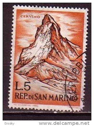 Y8441 - SAN MARINO Ss N°601 - SAINT-MARIN Yv N°556 - Used Stamps