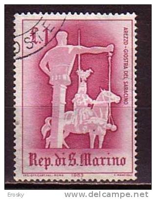 Y8459 - SAN MARINO Ss N°632 - SAINT-MARIN Yv N°587 - Used Stamps