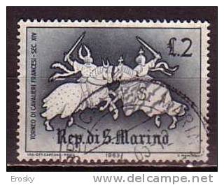 Y8460 - SAN MARINO Ss N°633 - SAINT-MARIN Yv N°588 - Used Stamps