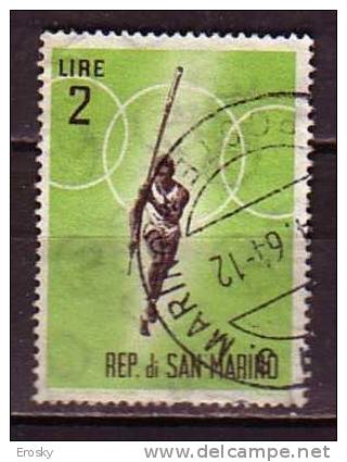 Y8466 - SAN MARINO Ss N°650 - SAINT-MARIN Yv N°606 - Used Stamps