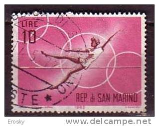 Y8470 - SAN MARINO Ss N°654 - SAINT-MARIN Yv N°610 - Used Stamps