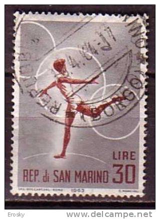 Y8471 - SAN MARINO Ss N°655 - SAINT-MARIN Yv N°611 - Used Stamps