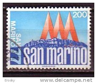 Y8817 - SAN MARINO Ss N°977 - SAINT-MARIN Yv N°932 - Gebraucht