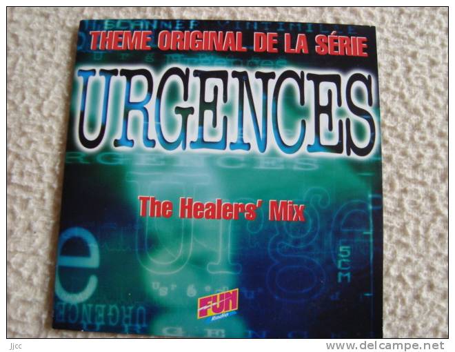 1CD 2 Titres - THE HEALERS´MIX -Thème De La Série URGENCES- Bon état - Autres & Non Classés