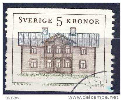 ##Sweden 2003. Houses. Michel 2345. Cancelled(o) - Oblitérés