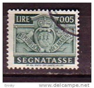 Y9382 - SAN MARINO TASSE Ss N°65 - SAINT-MARIN TAXE Yv N°63 - Segnatasse