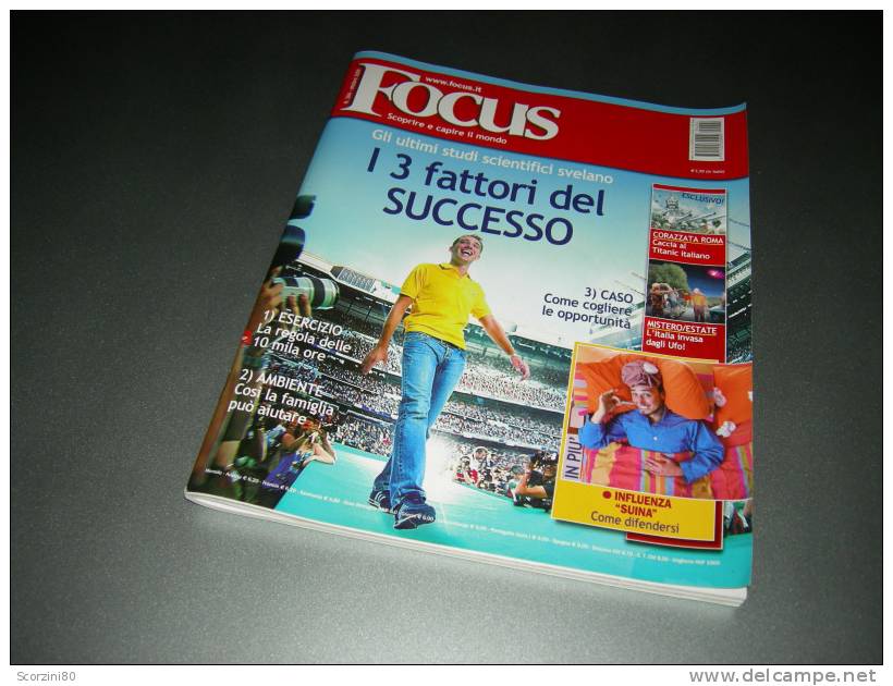 Focus N° 204 Ottobre 2009 - Textes Scientifiques