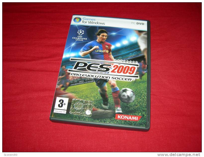 PC-Pro Evolution Soccer PES 2009 ORIGINALE - PC-games