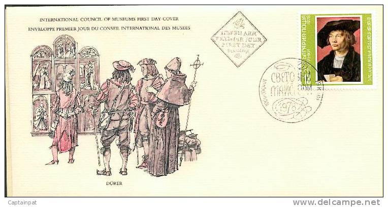 18 TM - FDC - Trésors Des Musées Du Monde - A. Dürer - Portrait D´un Jeune Homme - 1978 - Dresde - Musées