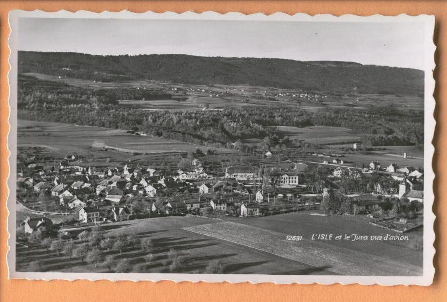 H021 L'Isle Et Le Jura Vaudois, Vue Aérienne - L'Isle