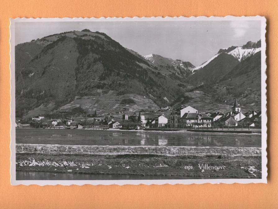 H030 Villeneuve, Léman. Visa Censure 1939 - Villeneuve